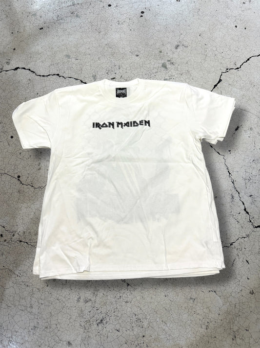 Playera Blanca Iron Maiden