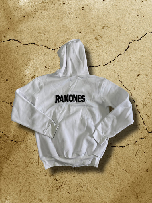 Sudadera Blanca Ramones