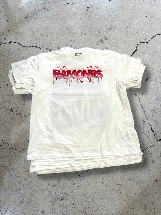 Playera Blanca Ramones