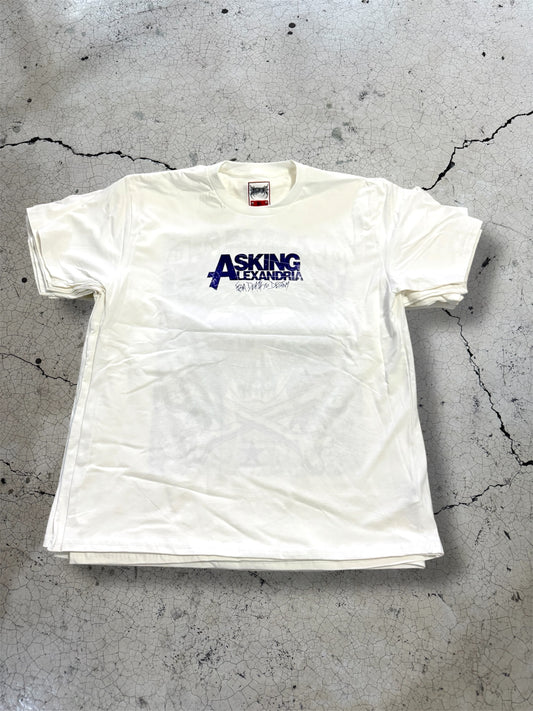 Playera Blanca Asking Alexandria