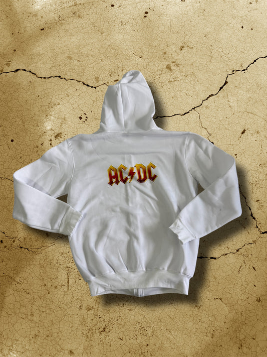 Sudadera Blanca AC DC