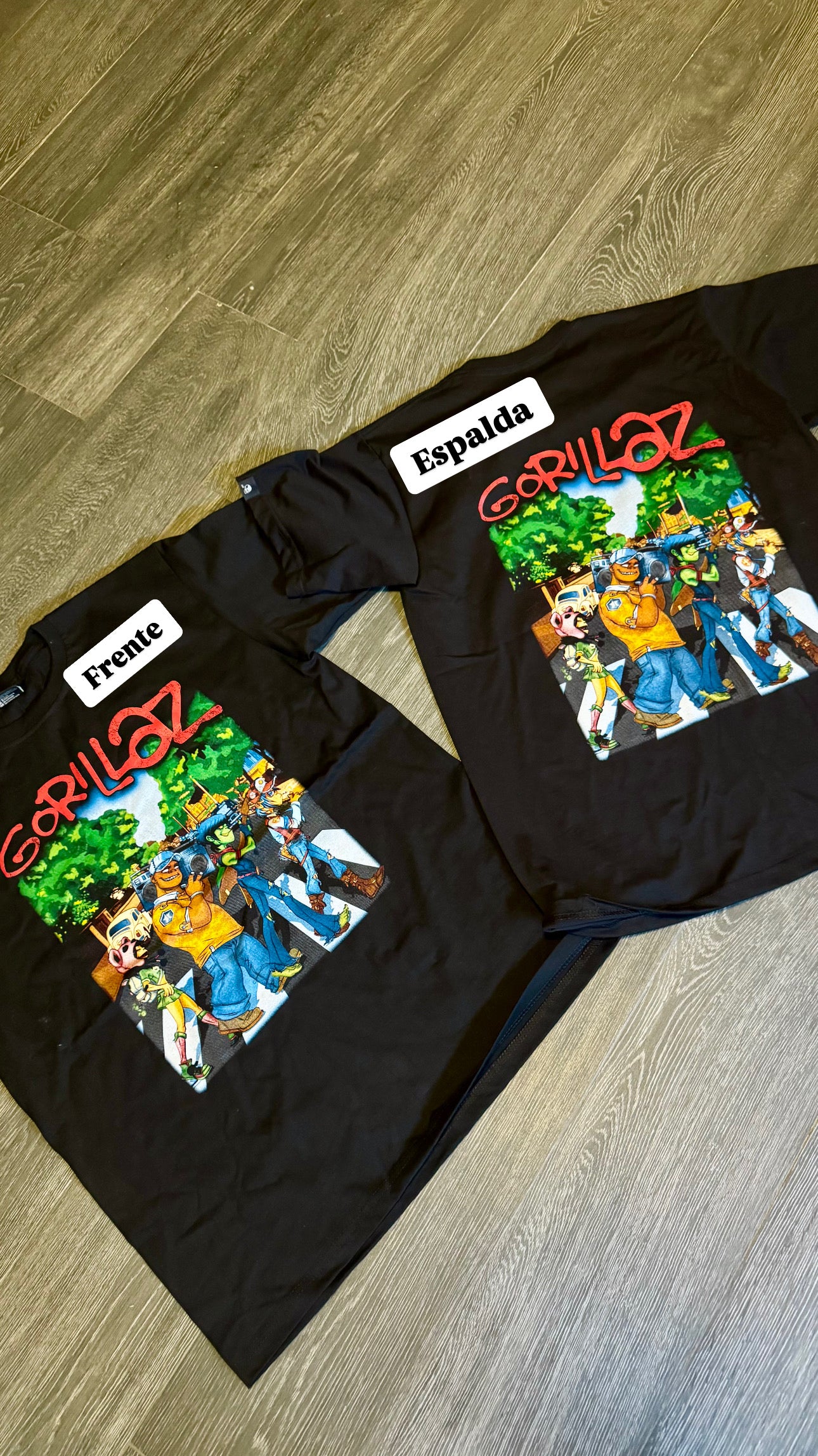 Playera Gorillaz