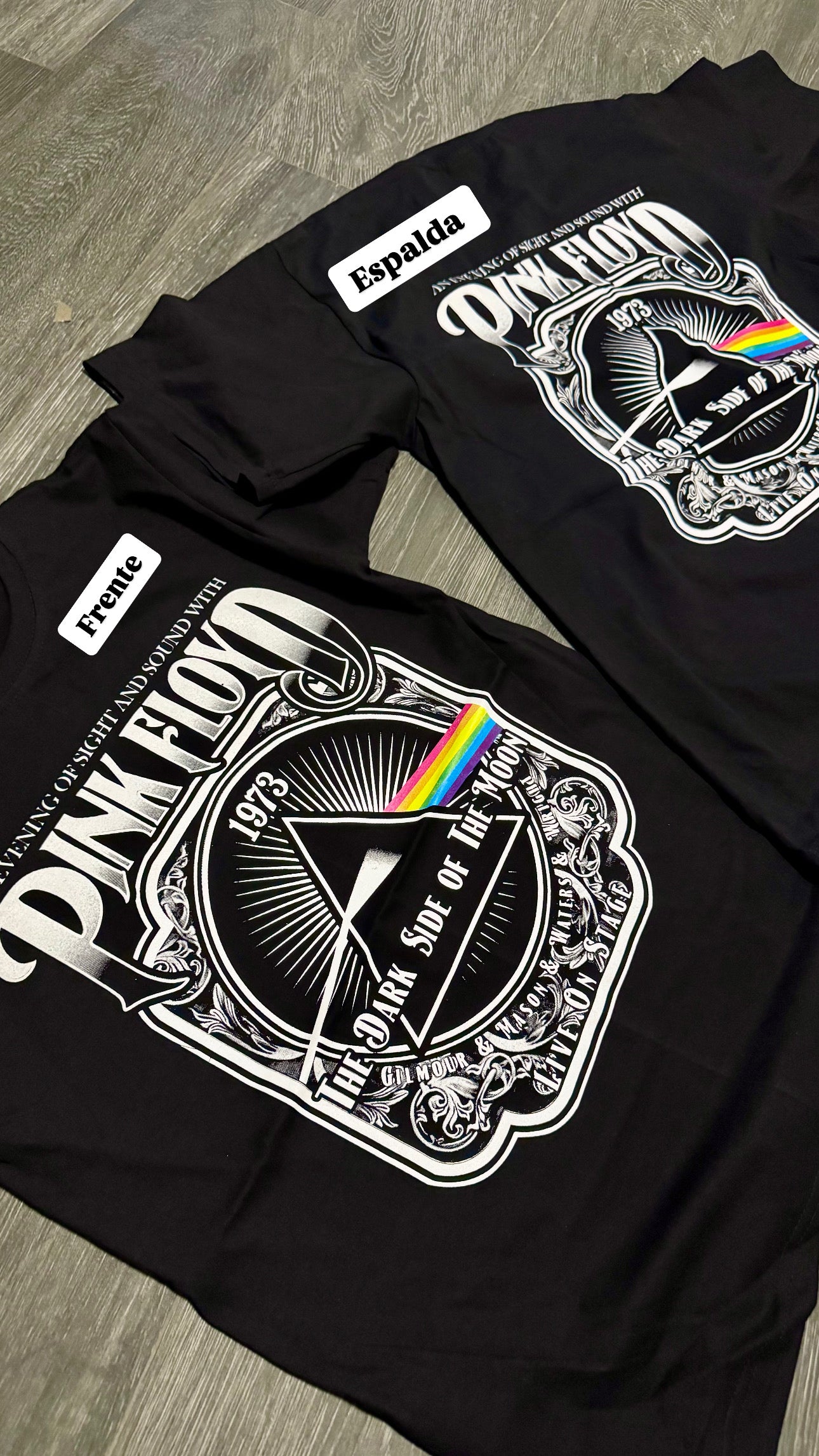 Playera Pink Floyd 1973