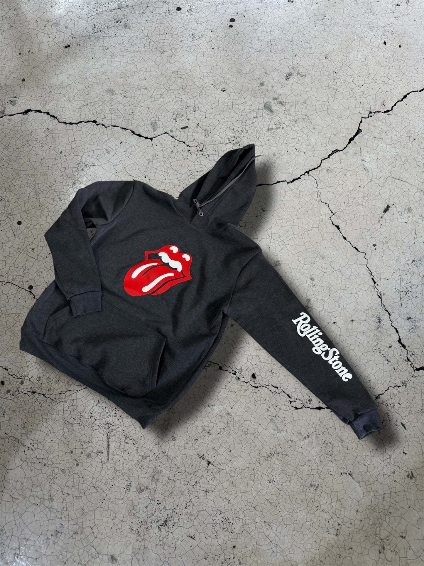 Sudadera Gris Rolling Stones
