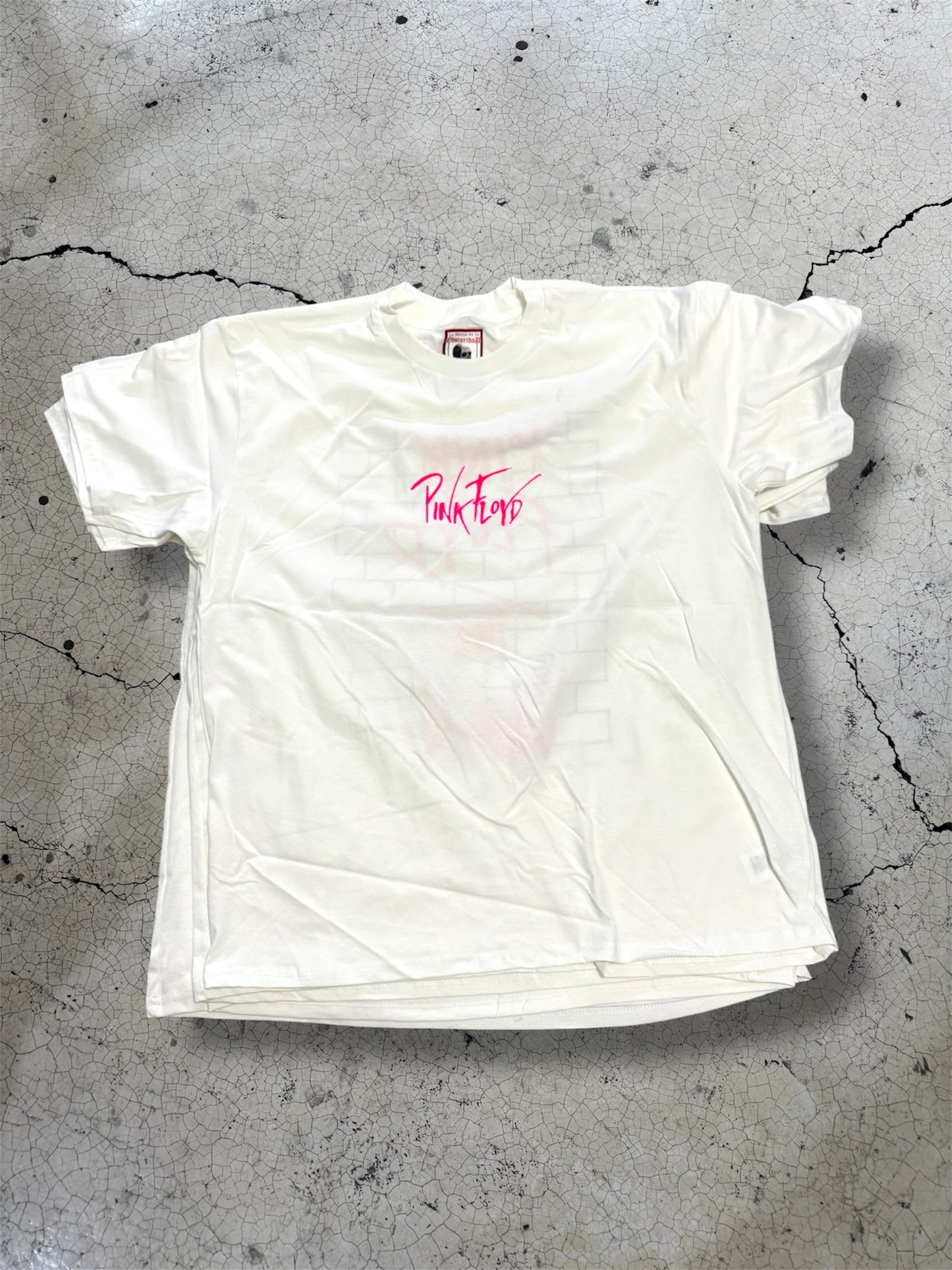 Playera Blanca Pink Floyd
