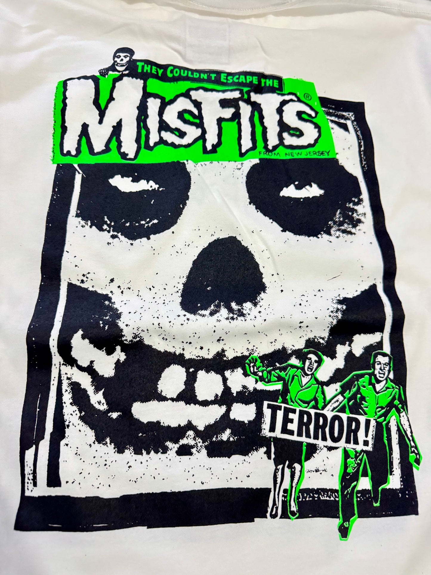 Playera Blanca Misfits