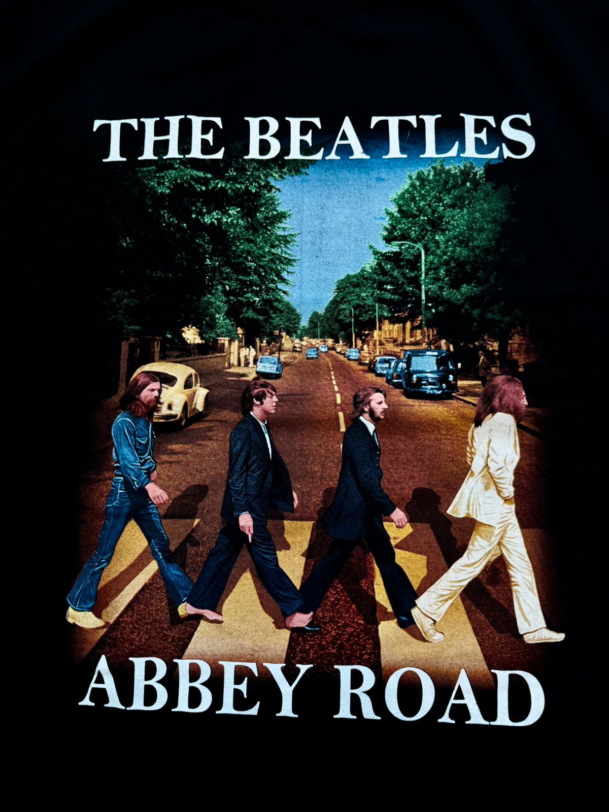 Playera The Beatles ABBEY ROAD